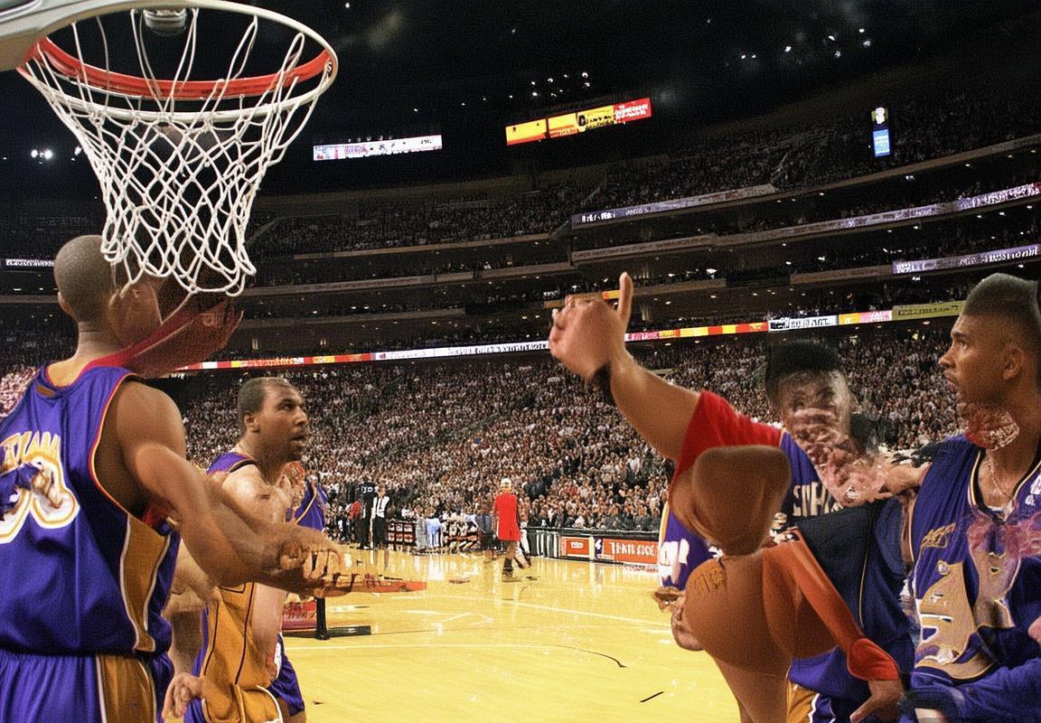 2004年NBA季后赛经典对决：科比奥尼尔VS姚麦火花碰撞(图1)