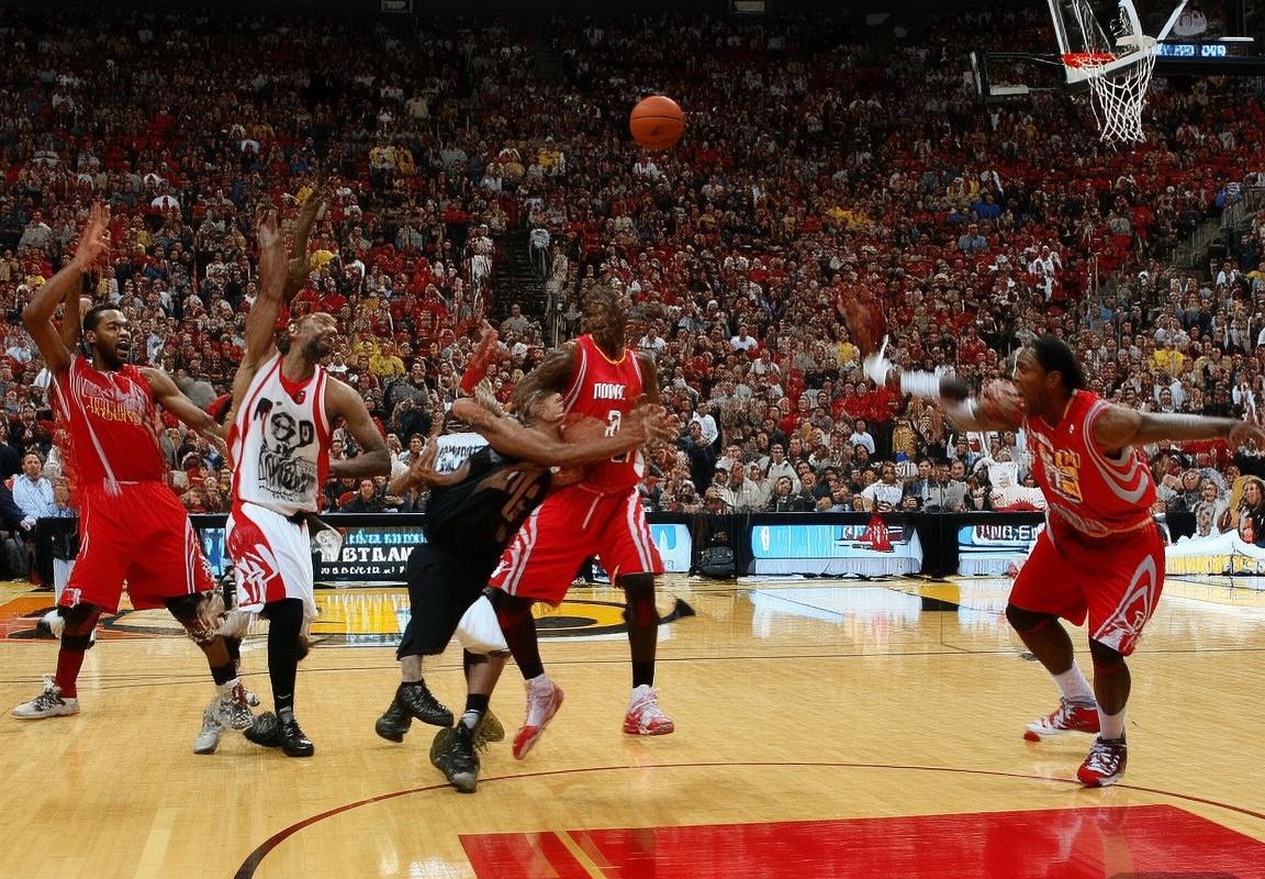 2008年NBA骑士VS火箭：巅峰对决经典瞬间回顾(图1)